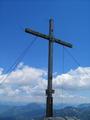 Am hohen Gipfelkreuz