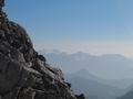 Fernblick nach Sden in die Hohen Tauern