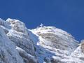 Das Gipfelkreuz am Hohen Dachstein auf 2.995 Meter