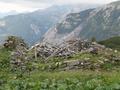 Beim Aufstieg habe die die verfallene Obere Gasthofalm wegen der vielen Landschaftseindrcke glatt bersehen