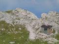 Blick zum Notbiwak am Weg Richtung Norden nach Klachau - links davon tat jemand seine Zuneigung zu einer gewissen Astrid kund