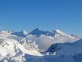 Blick in die Bergwelt ber Obertauern