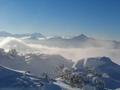 Wunderschne Licht- und Nebelstimmungen - Blick zur Steinfeldspitze