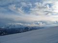 Dachstein und Gosaukamm in Abendlicht