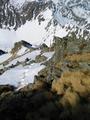 ber diesen Westgrat steigt man auf - laut Heli 