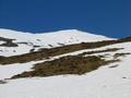 Nochmal der Blick zum schneebedeckten Kammkarlspitz