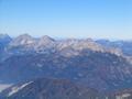 Blick in die Haller Mauern => von links nach rechts: Gr. Pyhrgas (Tour vom 19.09.2004), Scheiblingstein (Tour vom 01.10.2005) - Kreuzmauer - Hexenturm (Tour vom 02.08.2005)