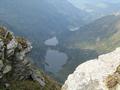 Tiefblick nach Norden - Bodensee, Httensee, Obersee (von hinten nach vorne - siehe auch Tour vom 30.07.2005)