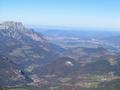 Blick nach Norgen Richtung Salzburg