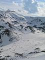 Am Weg zur Jochspitze - Blick zurck zum Schreinl und das schne Plateau um den Goldbachsee, welches ich gerade durchschritten habe