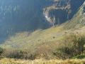 Blick zurck zum Steinigboden, der jetzt ebenfalls von der Sonne erreicht wurde - manche der 