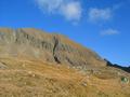 Die Kaiserspitze - rechts davon, im Schatten, liegt mein nchstes Etappenziel - die Kaiserscharte