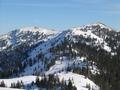 Unser ursprngliches Ziel - der Schneeberg - ist abgeweht