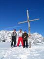 Ahornstein-Gipfelkreuz: Herbie, Loisinator, Alex