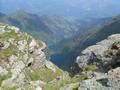 Nordlich der Kleinen Wildstelle der Obersee, Httensee und Bodensee (von vorne nach hinten)