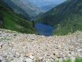 Vom Obersee geht es steil zur Neualmscharte bergan