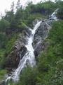 Der Wasserfall am Weg zur Hans-Wdl-Htte