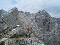 Das Breithorn (rechts) - links drfte das Mitterhorn liegen