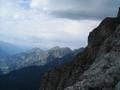 ... whrend ber uns die Wolken langsam dichter und dunkler werden
