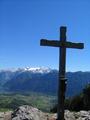 Beim Gipfelkreuz