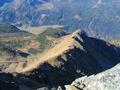 Am Gipfel der Seekarschneid: Blick hinunter zur Gnadenalm