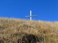 Windgeschtzt unterm Gipfelkreuz am Hundskogel