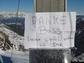 Dank an den Boss fr den kurzfristigen Urlaubstag