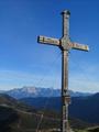 Das Gipfelkreuz am Gr. Brenstaffl