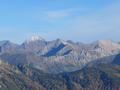 Steirische und Lungauer Kalkspitze - im Hintergrund der schneebedeckte Hochgolling