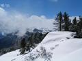 Blick nach Westen zum Dachstein - wie so oft in Wolken