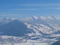 Blick zu den Donnersbacher Bergen - Links unten liegt Irdning