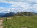 Krftiger, kalter Wind begleitet uns auf dem Gratweg zum Hochpalfennock