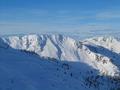 Blick zum Ahornkogel - rechts im Hintergrund ist der Grimming erkennbar.