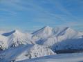 Pyramiden aus Schnee