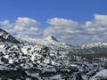 Die markante Gipfelpyramide des Rinnerkogel (Augstkogel) im Norden