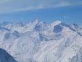 Blick nach Sdwesten in die Glocknergruppe (ganz links der Groglockner - sag ich mal ;-)