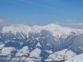 Blick nach Norden in die Dientner Berge - den westlichen Teil der Salzburger Schieferalpen.