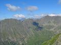 ... mit schnen Panorama- und Fernblicken - so wie hier Richtung Westen zum Rupprechtseck (rechts) sowie dem Preber im Hintergrund ...