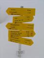 Schilderwald mit unzhligen Variationsmglichkeiten