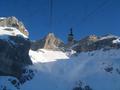 In wenigen Minuten werden die 1.000 Hhenmeter bis zum Hunerkogel berwunden.