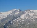 ... und man erlebt tolle Panoramablicke zur Hochalmspitze im Sdwesten ...