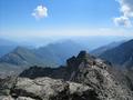 ... wie der Blick zum nahen - entgegen den Wanderkarten - ebenfalls 