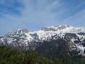 Blick nach Norden zum Traweng (links), Sturzhahn (Mitte), Kl. und Gr. Tragl (rechts)