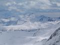Blick nach Sden in den Hauptkamm der Wlzer Tauern.
