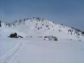 Die Niederhttenalm mit der Hochmlbinghtte (links) ist erreicht.