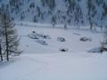 Blick zurck zur Niederhttenalm.