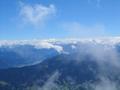 Auch der Blick ber den Zeller See hinweg (links) in die Hohen Tauern ist sehenswert.