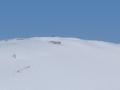 Beim Gipfelkreuz am Silberpfennig herrscht etwas mehr Betrieb als hier auf der Kolmkarspitze