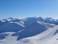 Blick nach Sdosten auf die Nachbargipfel in den Wlzer Tauern