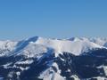Blick zum Schreinl (links der Bildmitte). Davor - das etwas niedrigere Hhnereck